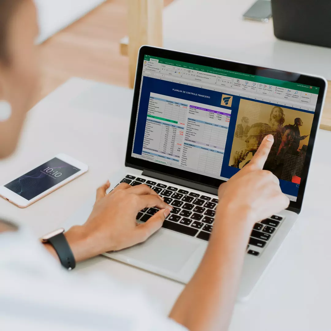 Modelo de planilha de Controle Financeiro Pessoal - Tag Business Solutions
